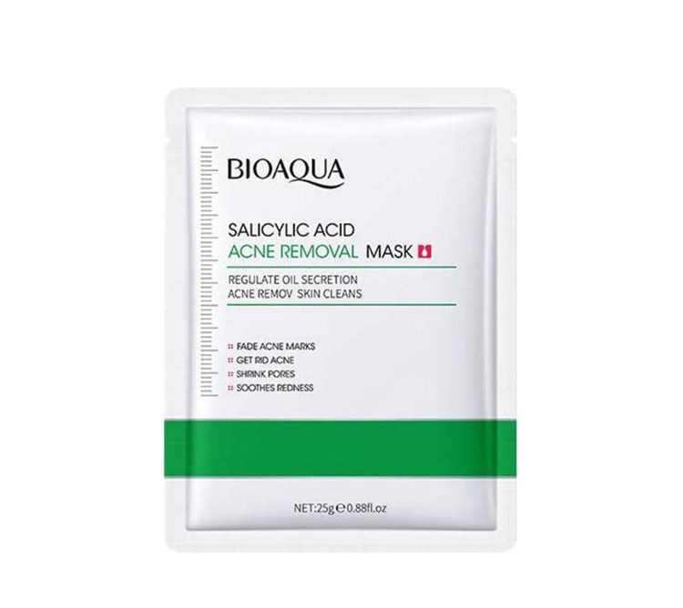 ماسک ورقه ای سالیسیلیک بیو اکوا آبرسانی پوست