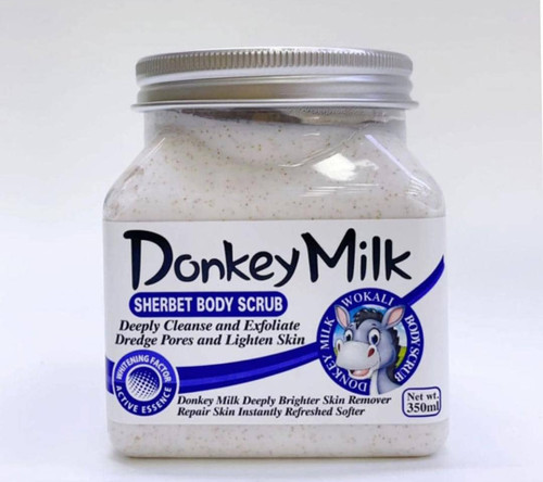 اسکراب شیر الاغ لایه بردار حجم 350 میلی گرم اصل اورجینال