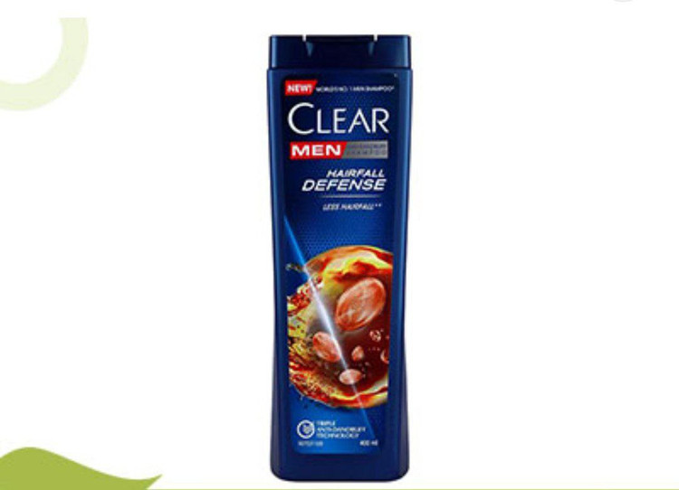 شامپو کلییر ضد شوره تقویت کننده مو آقایان حجم 400 میلی گرم