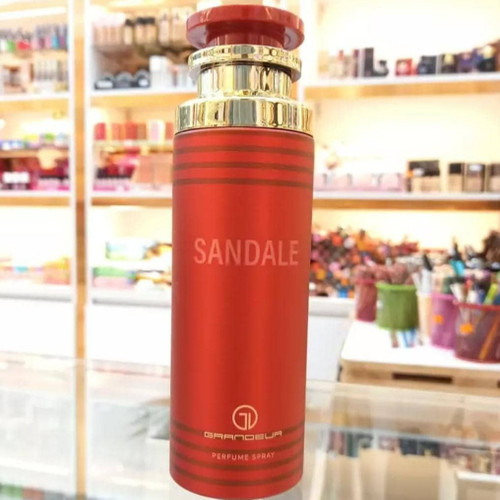 اسپری بدن اسکندل برند گرندیور حجم 200 میلی لیتر