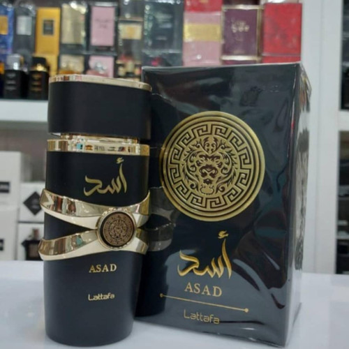 ادکلن عربی اسد شرکت لطافه حجم 100 میلی لیتر اصل اورجینال