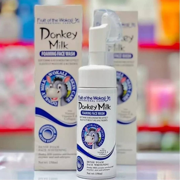 فوم براش دار شیر الاغ وکالی حجم 150 میلی گرم ارسال رایگان