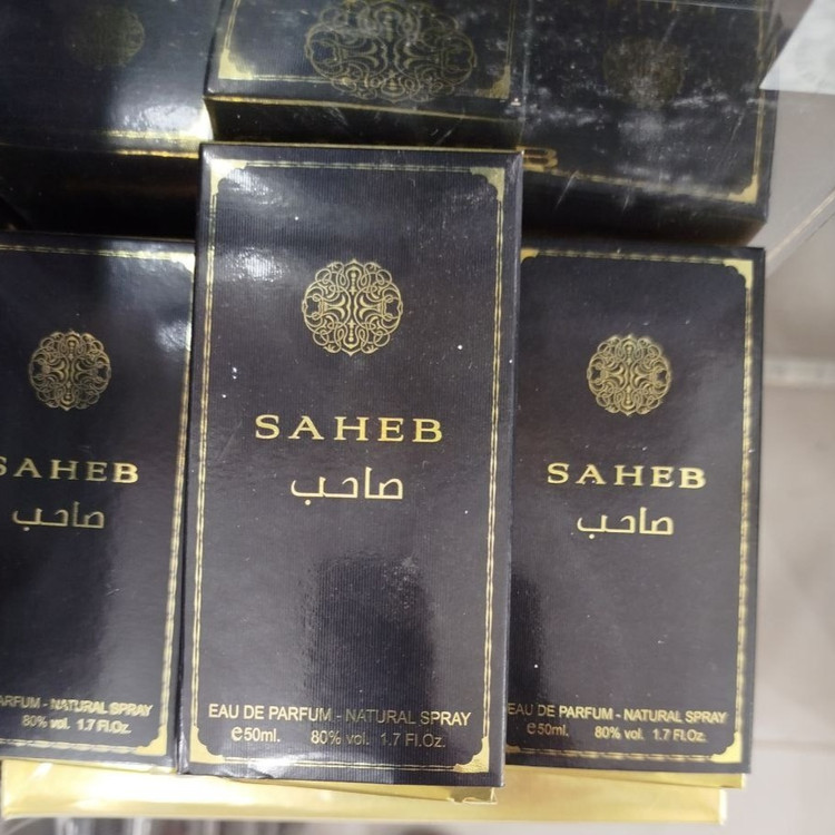 ادکلن ارض الزعفران مدل صاحب رایحه شیرینی حجم50میلی لیتر ارسال رایگان