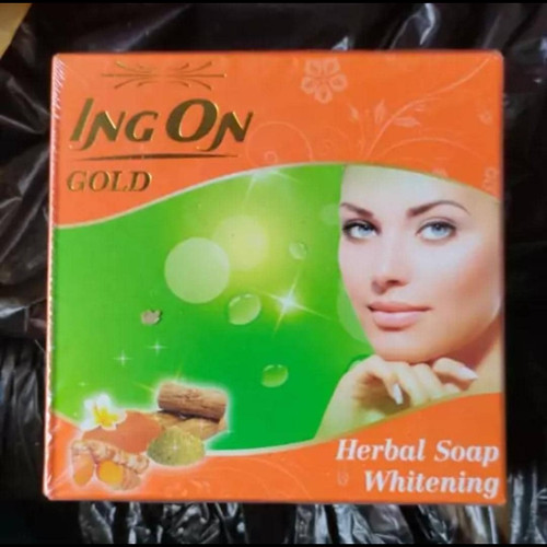 صابون گیاهی گرد طلا ضد لک قوی ضدجوش اورجینال اصلی حجم120میلی گرم