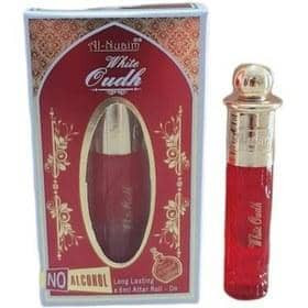 عطر وایت عود اصل شرکت النعیم حجم ۶ میلی لیتر