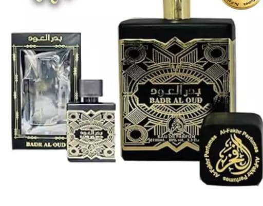 ادکلن بدر العود از برند الفخر حجم 100 میلی لیتر پخش بوی بالا