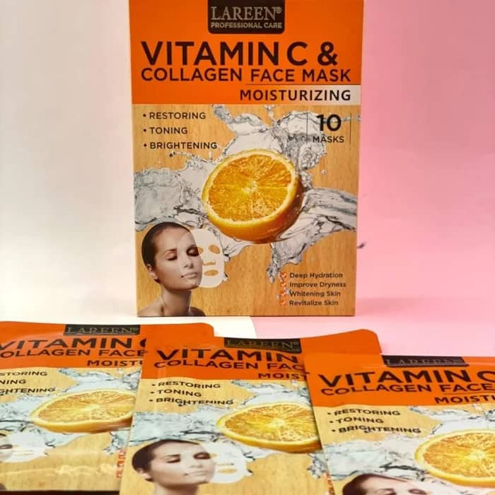 ماسک تقویت کننده و جوانساز صورت ورقه ای ده عددی اصل